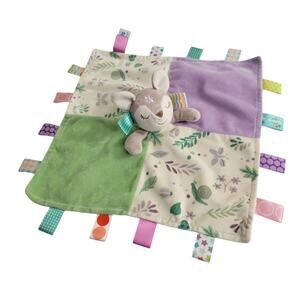 Mary Meyer Taggies Flora Fawn Character Lovey Nursery Security Blanket 12.5"